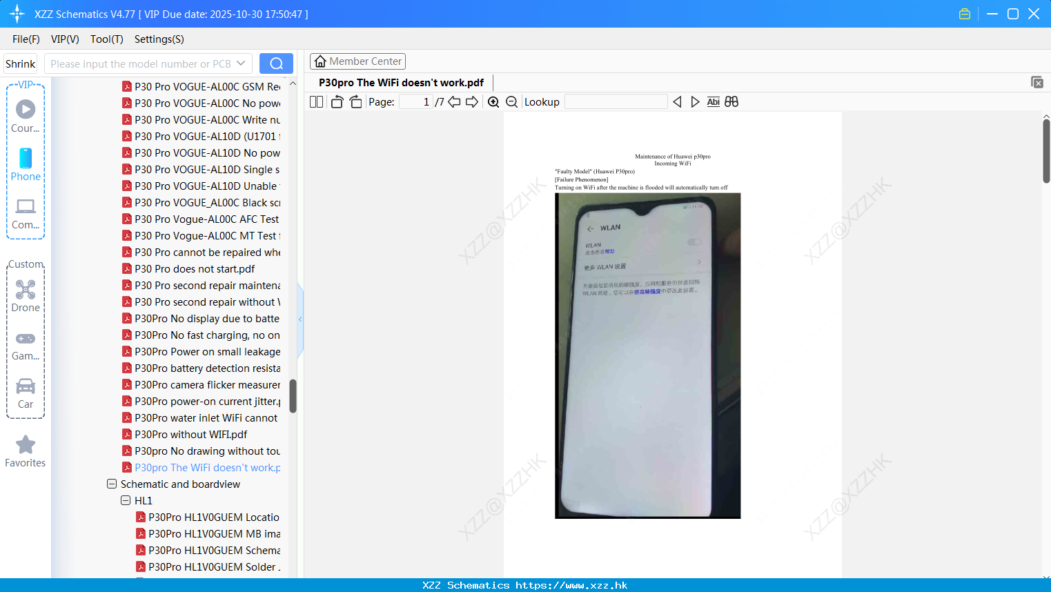 Huawei P30pro The WiFi Doesn't Work